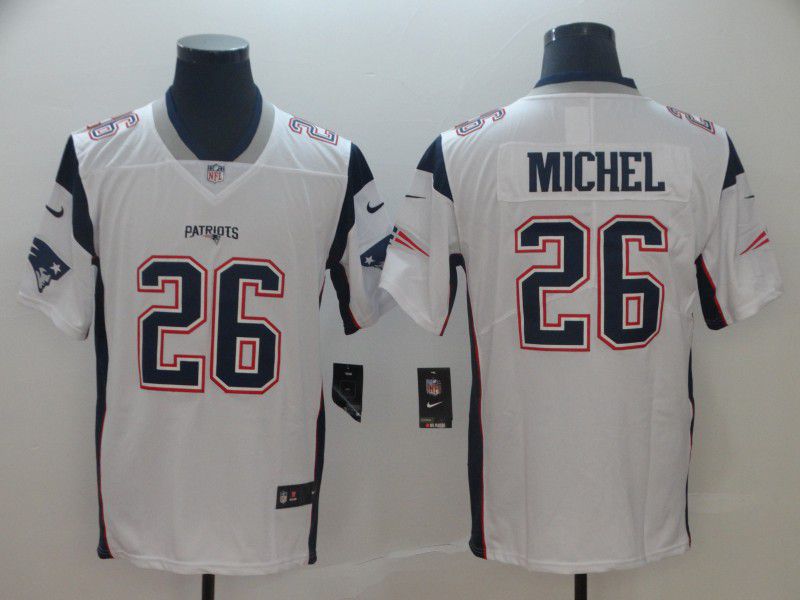 Men New England Patriots #26 Michel White Nike Vapor Untouchable Limited Player NFL Jerseys->dallas mavericks->NBA Jersey